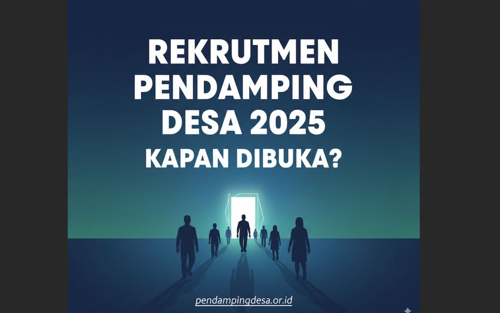 Rekrutmen Pendamping Desa 2025