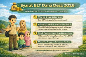 Syarat BLT Dana Desa 2026 Terbaru