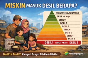 kategori miskin masuk desil berapa