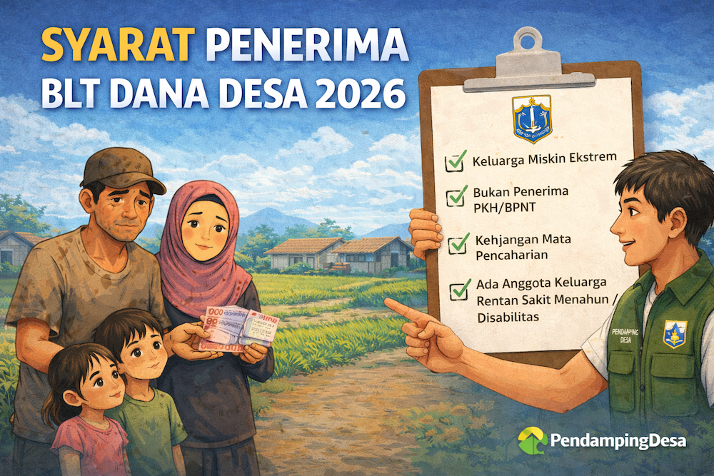 Syarat Penerima BLT Dana Desa 2026