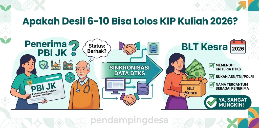 Apakah Desil 6-10 Bisa Lolos KIP Kuliah