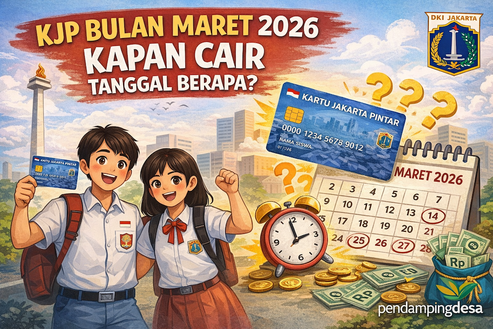 KJP Bulan Maret 2026 Kapan Cair Tanggal Berapa