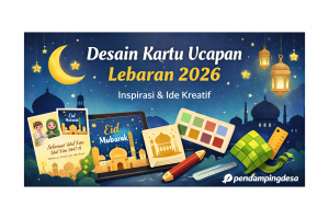 Desain Kartu Ucapan Lebaran 2026