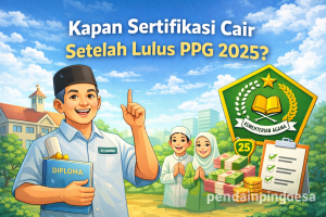 Kapan sertifikasi cair setelah lulus PPG 2025