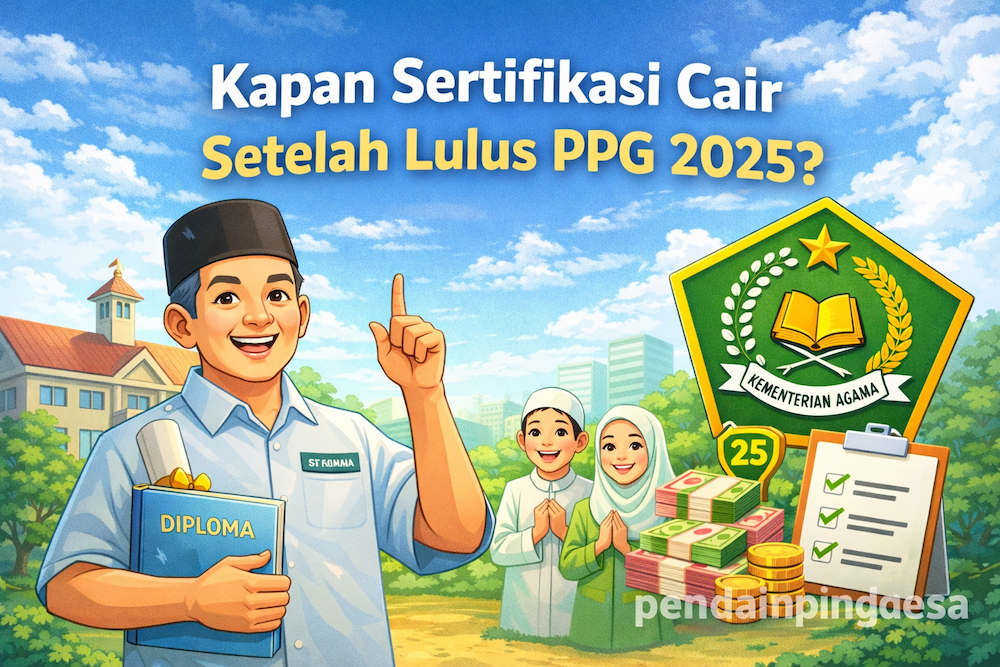 Kapan sertifikasi cair setelah lulus PPG 2025