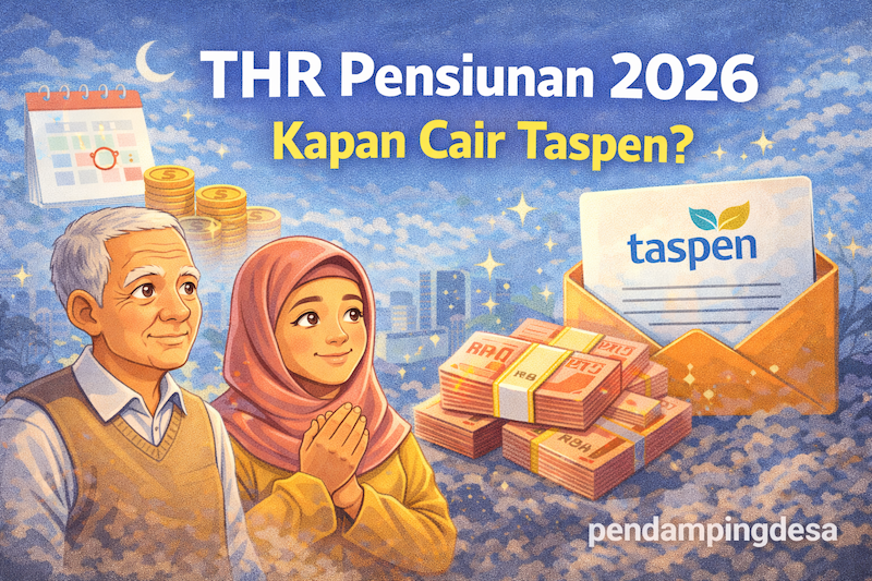 THR Pensiunan 2026 Kapan Cair Taspen