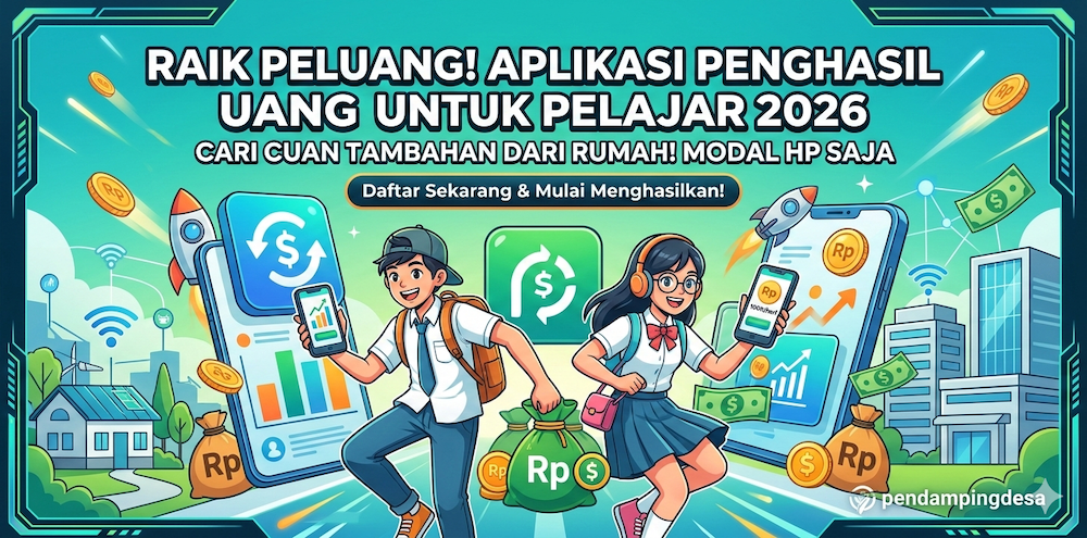 Aplikasi Penghasil Uang 100 Ribu Perhari untuk Pelajar 2026