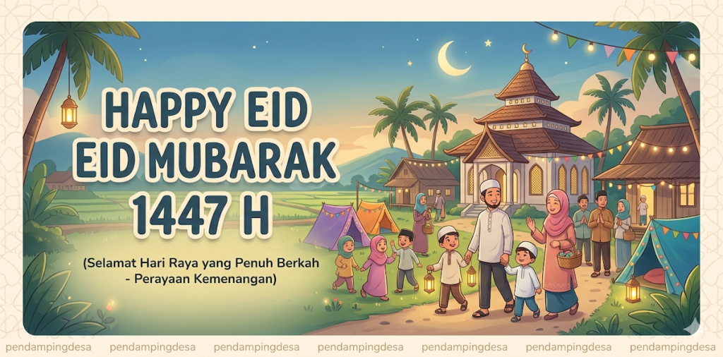 Apa Arti Happy Eid Mubarak 1447 H