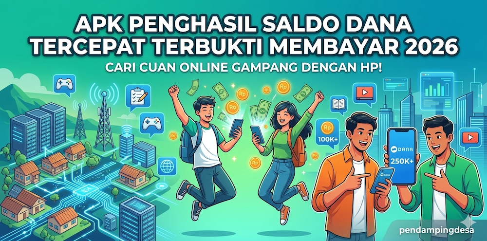 apk penghasil saldo Dana tercepat terbukti membayar 2026